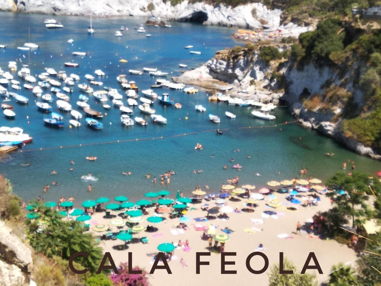 Apartamento Ponzamania La Terrazza Di Cala Feola Exterior foto
