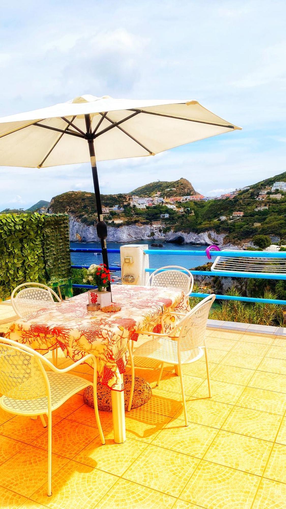 Apartamento Ponzamania La Terrazza Di Cala Feola Exterior foto